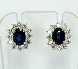 Diamond-Sapphire-Earrings